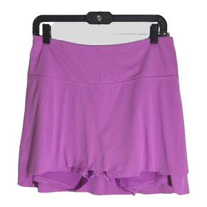 Al1ve Active Skort Women's Size Large Bodacious Purple Pockets Pull On